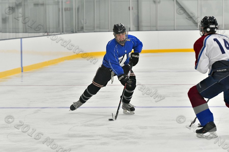 Wheaton College Men\'s Ice Hockey vs Middlesex Community College. - Photo By: KEITH NORDSTROM